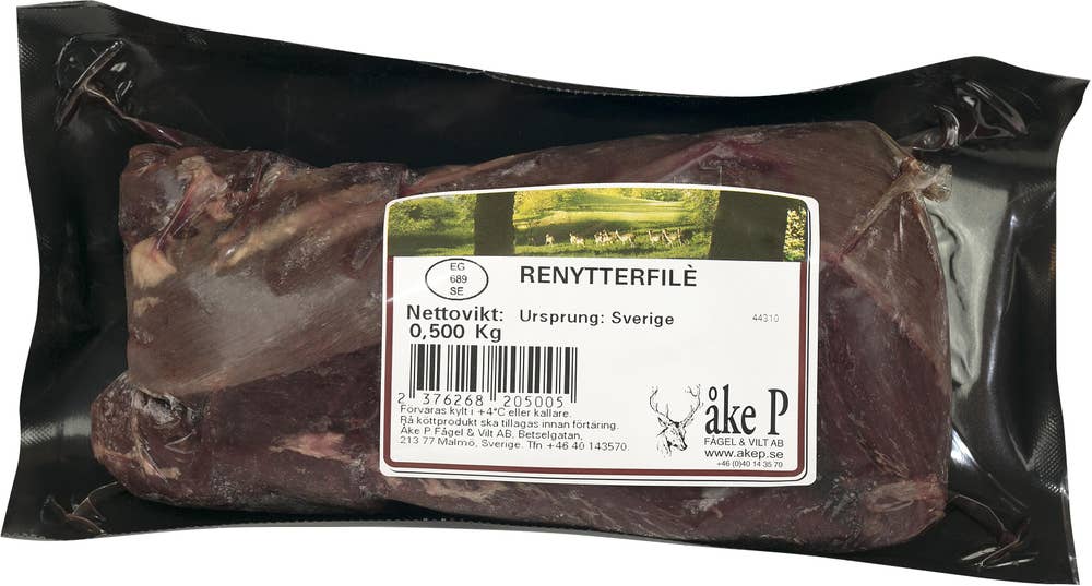 Åke P Fågel & Vilt Renytterfilé Fryst ca Åke P