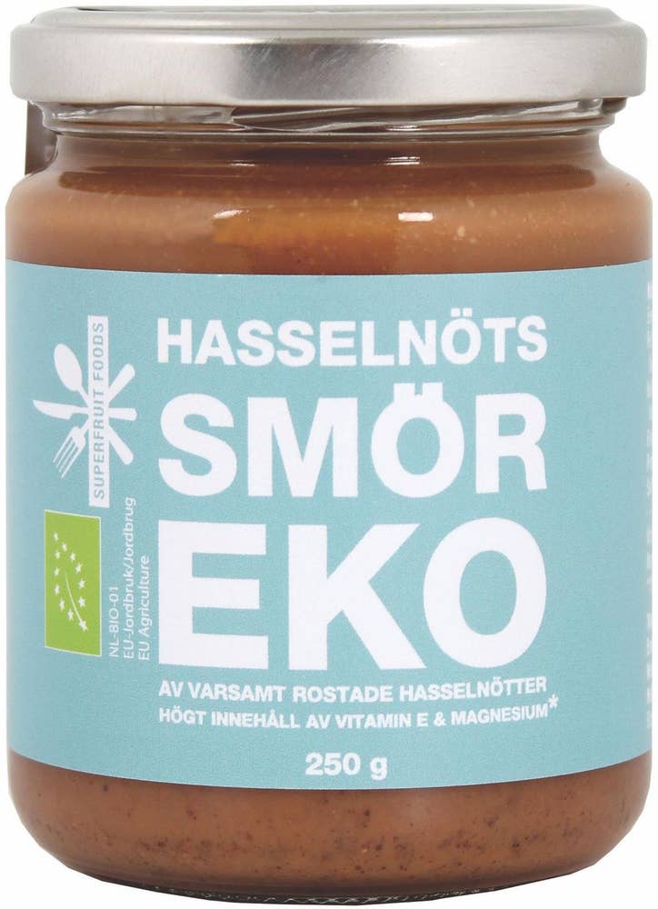 Superfruit Foods Hasselnötssmör EKO
