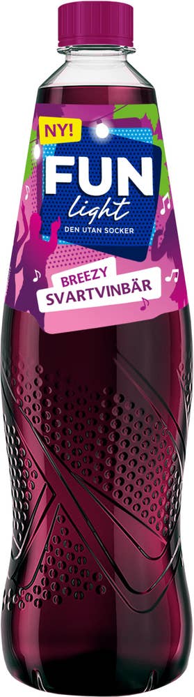 Fun Light Saft Svartvinbär