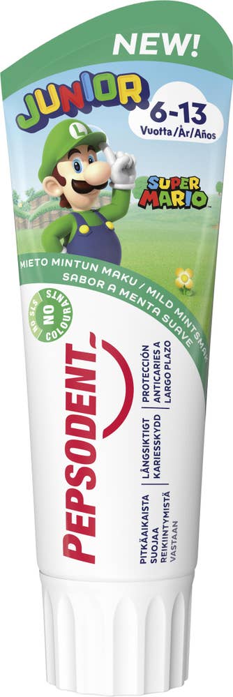 Pepsodent Tandkräm Junior Mild Mint 6-13 År