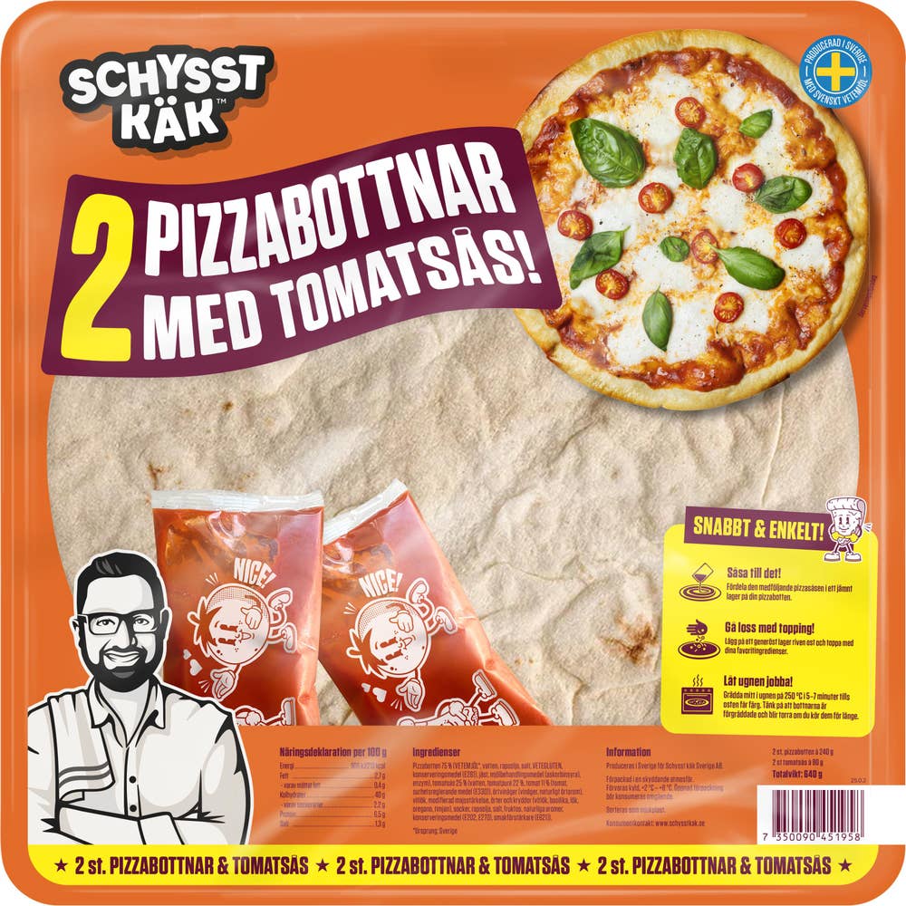 Schysst Käk Pizzakit