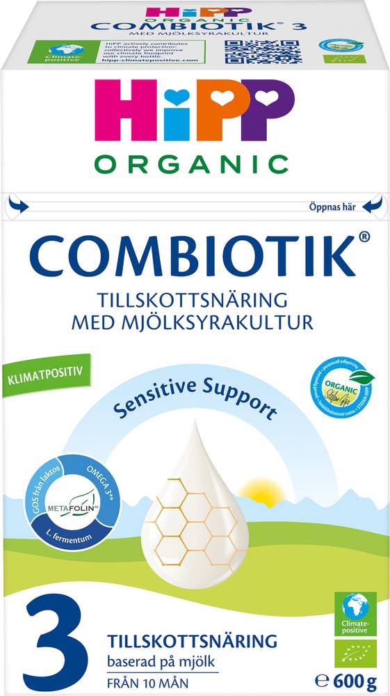 Hipp Combiotik 3 Tillskottsnäring Pulver EKO