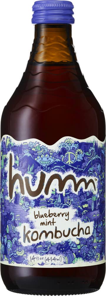 Humm Kombucha Blåbär EKO