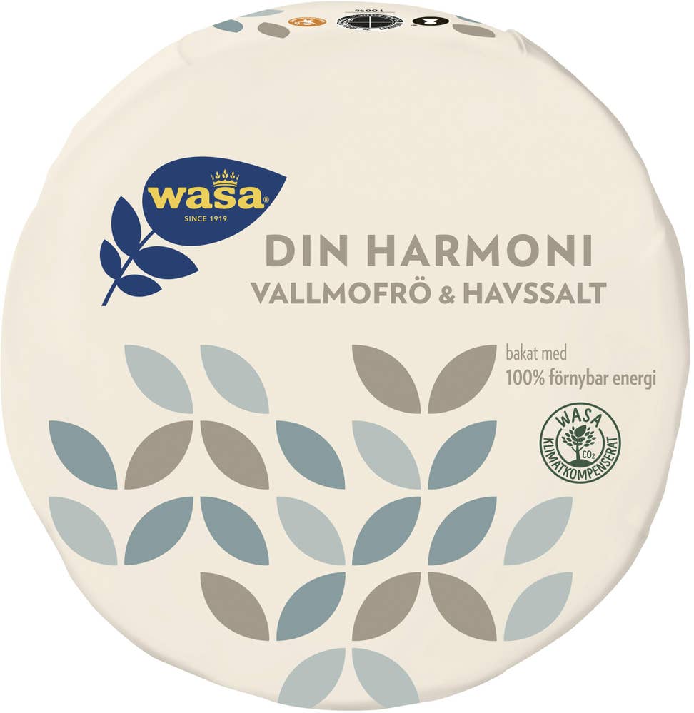 Wasa Din Harmoni Vallmofrö & Havssalt