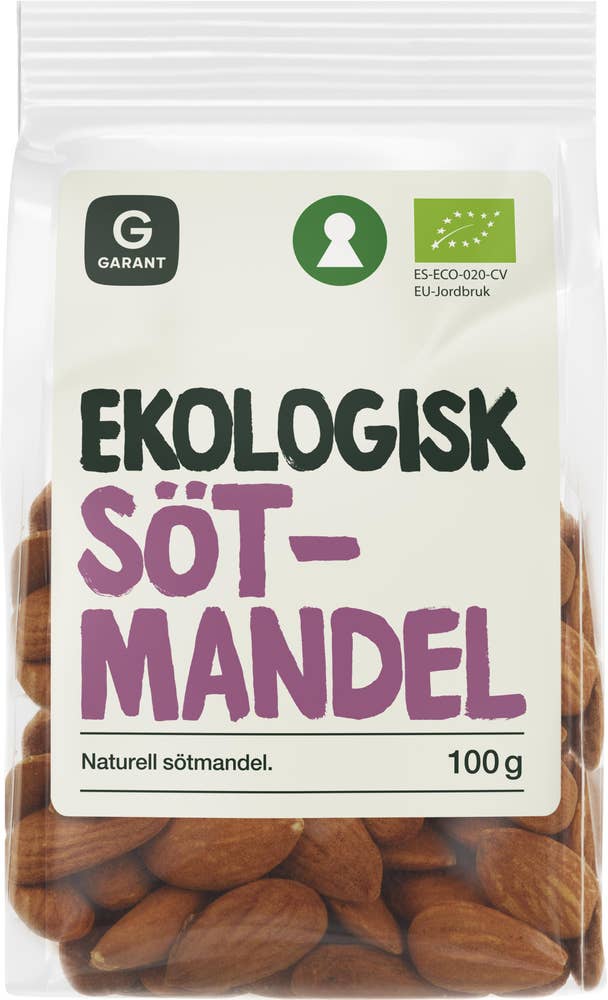 Garant Eko Mandel Naturell EKO