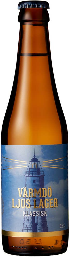 Värmdö Bryggeri Öl Ljus Lager 3,5% EKO