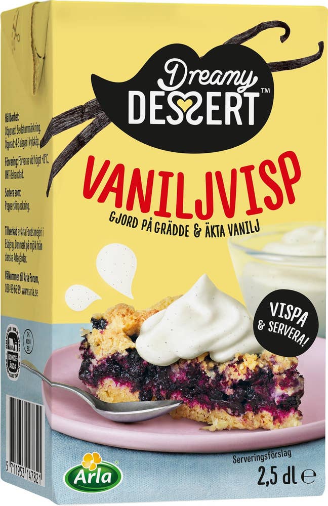Dreamy Dessert Vaniljvisp 10%
