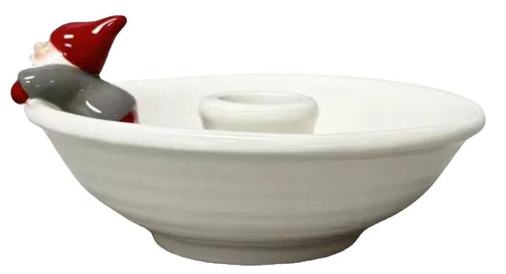 Hedlundgruppen Ljushållare med Tomte 12cm