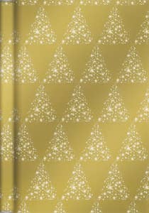 Boutique Presentpapper Granar Guld 50x500cm