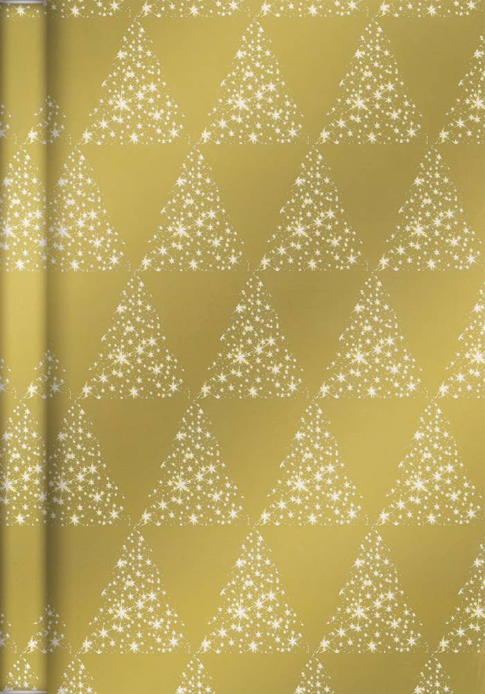 Boutique Presentpapper Granar Guld 50x500cm