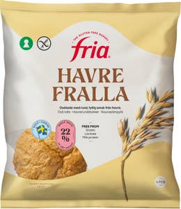 Fria Havrefralla Glutenfri Fryst 4-p