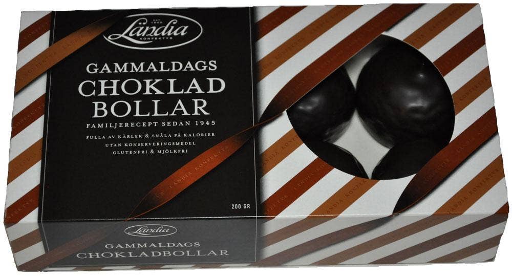 Ländia Gammaldags Chokladbollar Glutenfri 8-p