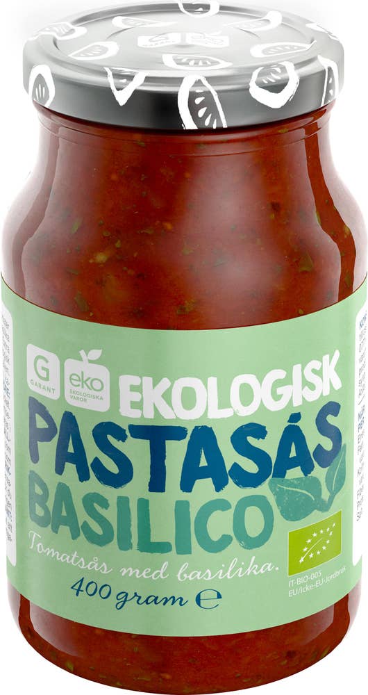 Garant Eko Pastasås Basilika EKO