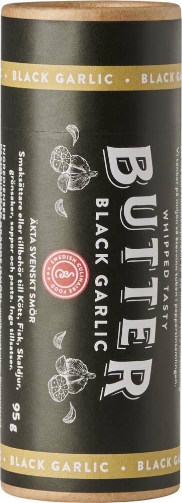 Butter Smör Black Garlic Swedish Culinaire Food