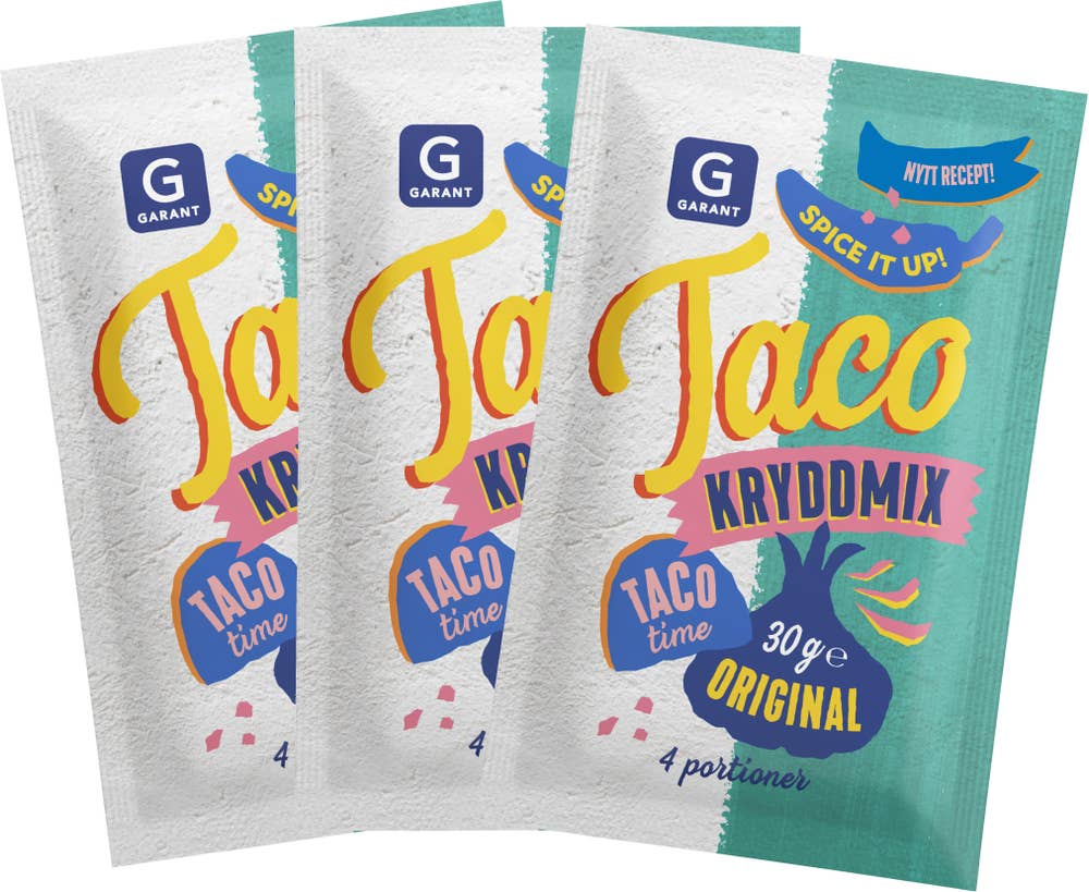 Garant Kryddmix Taco 3x30g