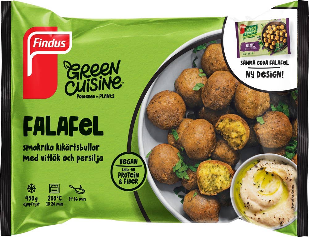 Green Cuisine Falafel Fryst