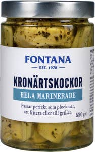 Fontana Kronärtskockor Hela Marinerade