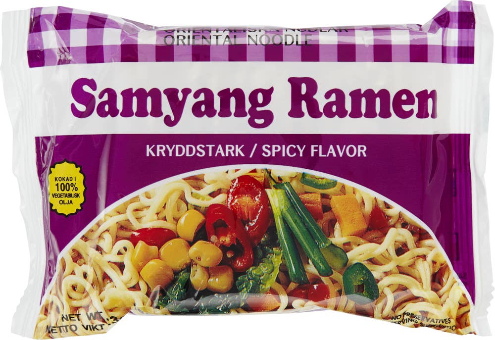Samyang Ramen Snabbnudlar Kryddstark