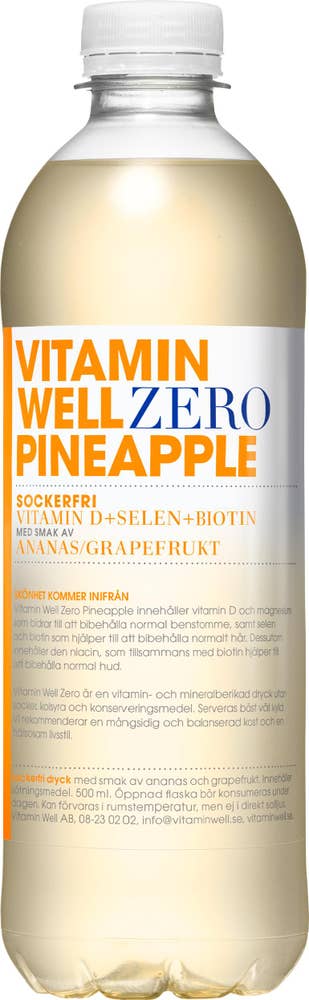 Vitamin Well Zero Pineapple