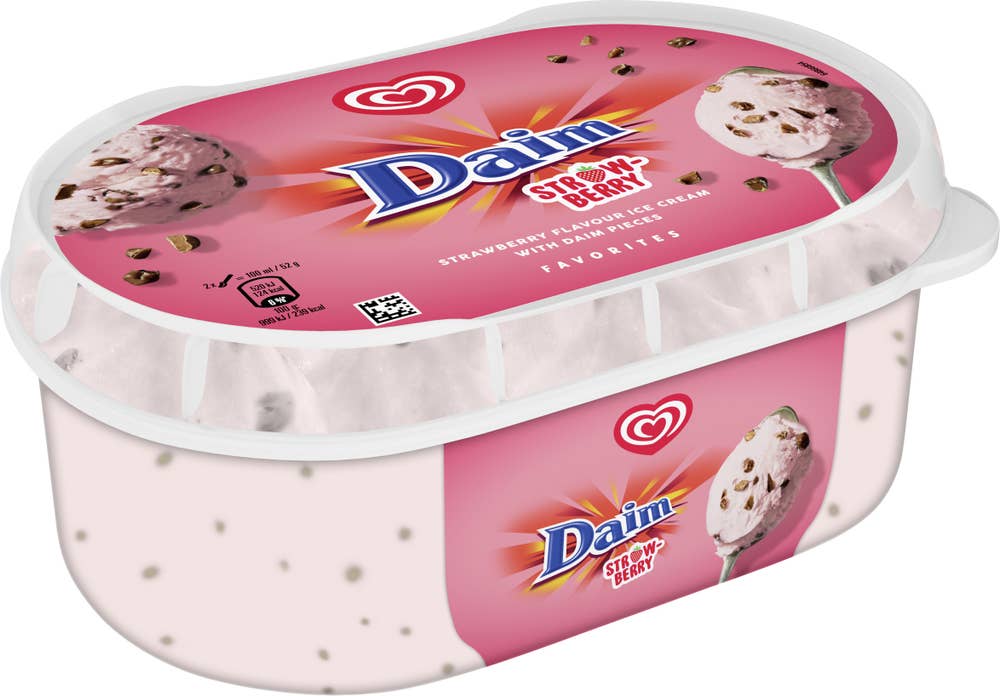 GB Favorites Jordgubbsglass Daim