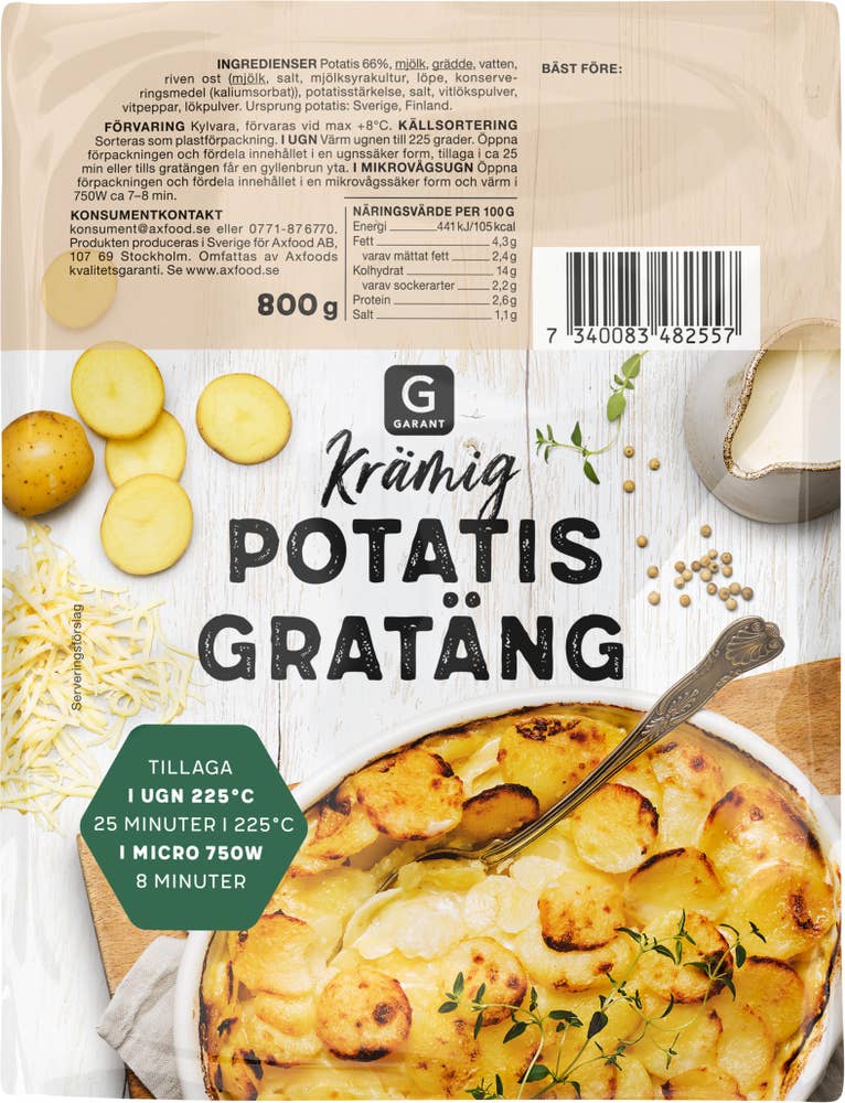 Garant Potatisgratäng