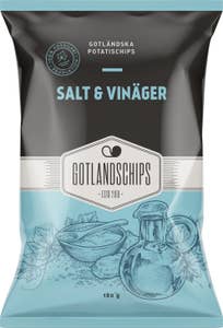 Gotlandschips Chips Salt & Vinäger