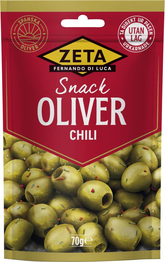 Zeta Snacksoliver Chili