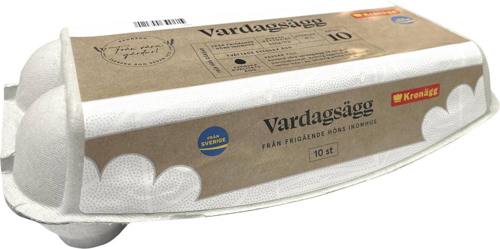 Kronägg Ägg Frigående M/L