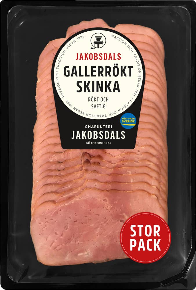 Jakobsdals Bror Jakobs Gallerrökt Skinka