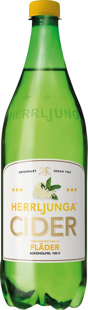 Herrljunga Cider Cider Fläder Alkoholfri