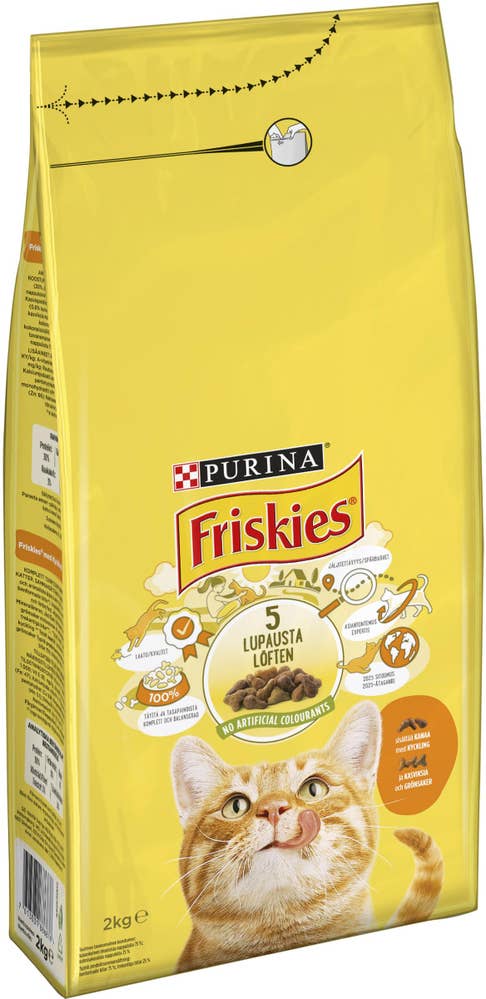 Friskies Torrfoder Kyckling & Grönsaker Adult