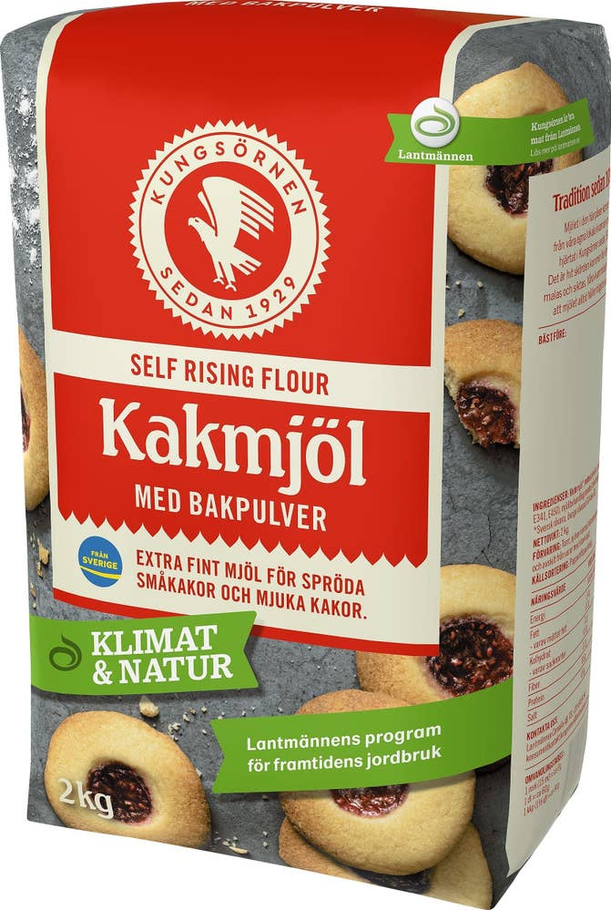 Kungsörnen Kakmjöl med Bakpulver 2kg