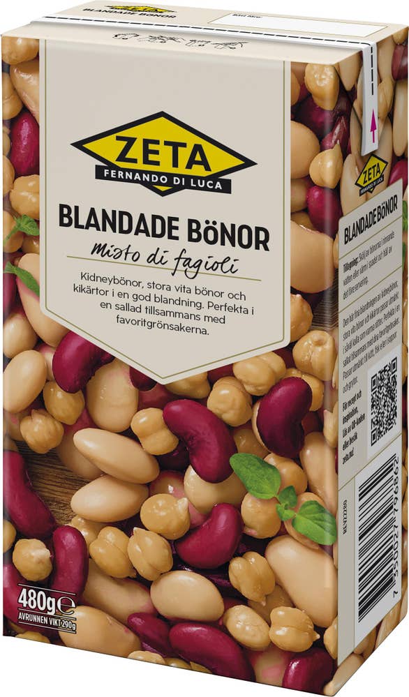 Zeta Blandade Bönor