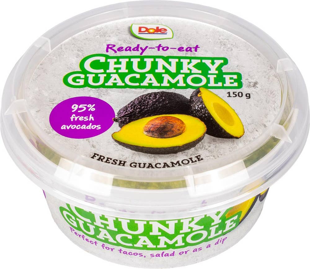 Dole Guacamole Färsk 95% Avokado Europeiska unionen