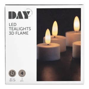 DAY Värmeljus LED