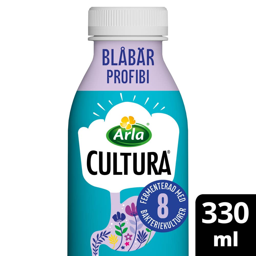 Arla® Cultura® Profibi Drickfil Blåbär Laktosfri