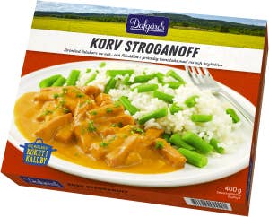 Dafgårds Korv Stroganoff Fryst