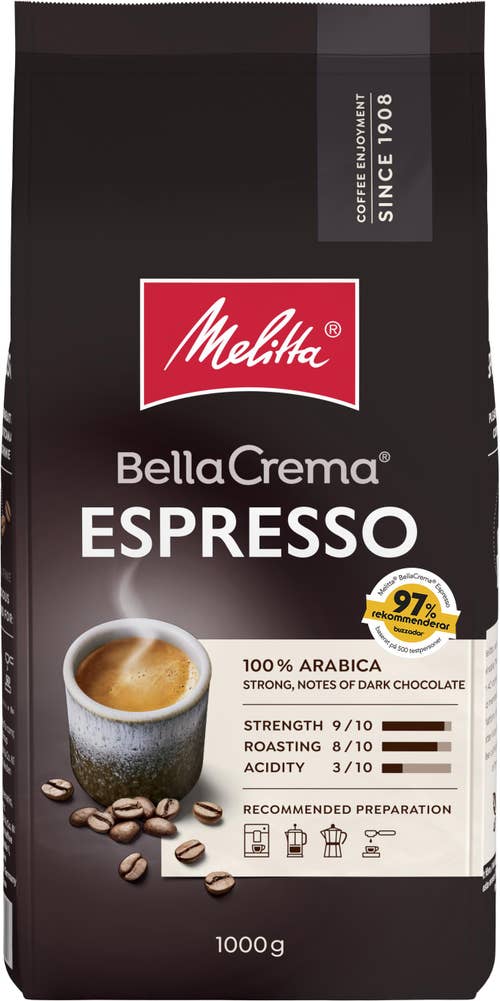 Melitta Kaffe Bella Crema Espresso