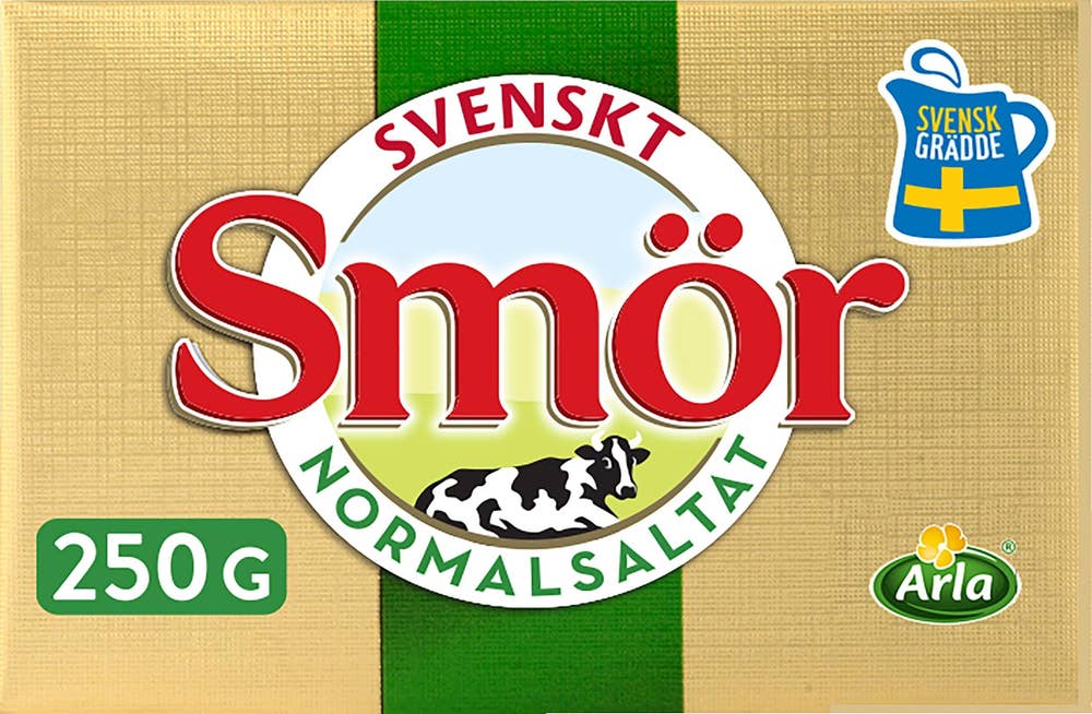 Svenskt Smör från Arla Smör Normalsaltat 82%