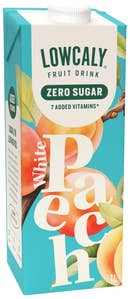 LOWCALY Fruktdryck White Peach Sockerfri