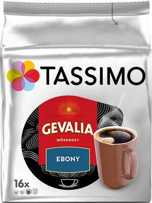 Tassimo Gevalia Ebony 5 Kaffekapslar