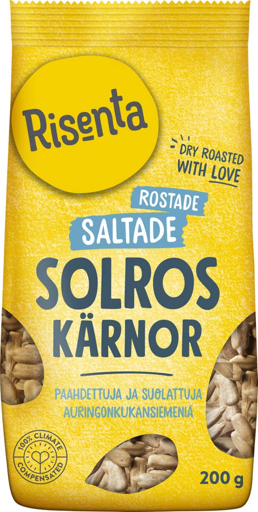 Risenta Solroskärnor Saltade & Rostade