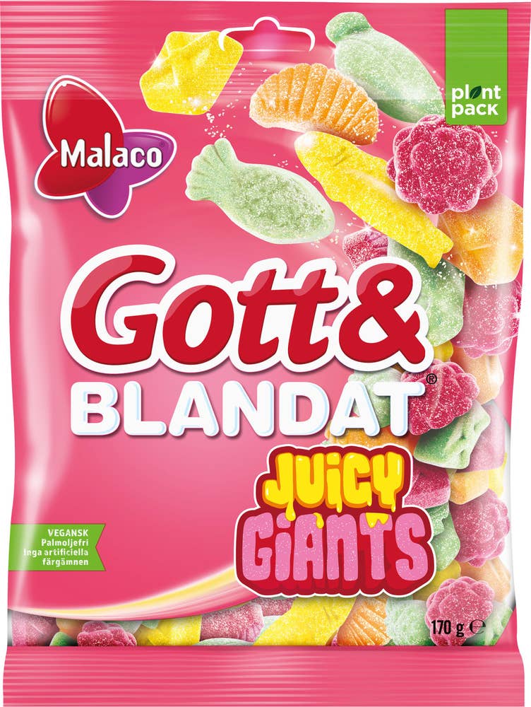 Malaco Gott & Blandat Juicy Giants