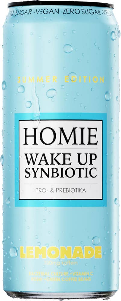 Homie Wake Up Synbiotic Lemonade