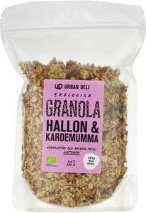 Urban Deli Granola Hallon & Kardemumma Glutenfri EKO