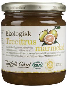 Torfolk Gård Marmelad Tre Citrus EKO/KRAV