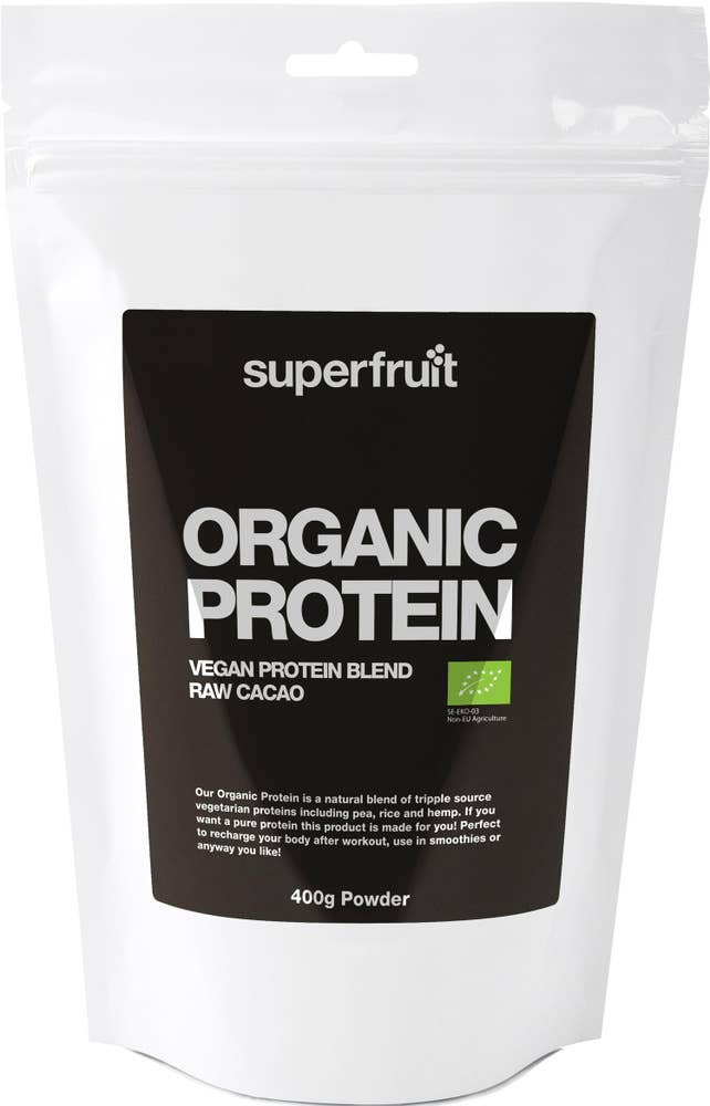 Superfruit Organic Protein Pulver Raw Kakao EKO Superfruit