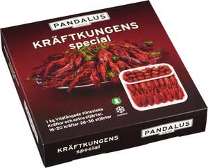 Pandalus Kräftkungen Special Fryst Pandalus