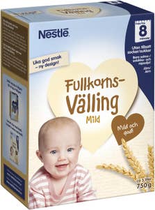 Nestlé Min Godnattvälling Mild Fullkorn 8M