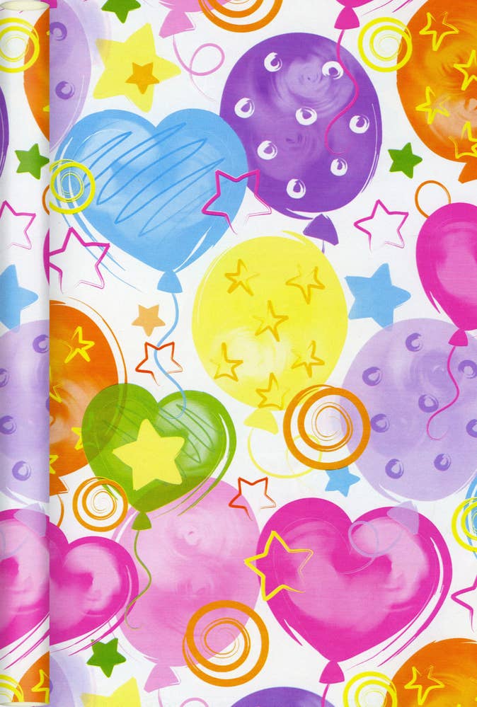 Boutique Presentpapper Ballonger 500x50cm Boutique